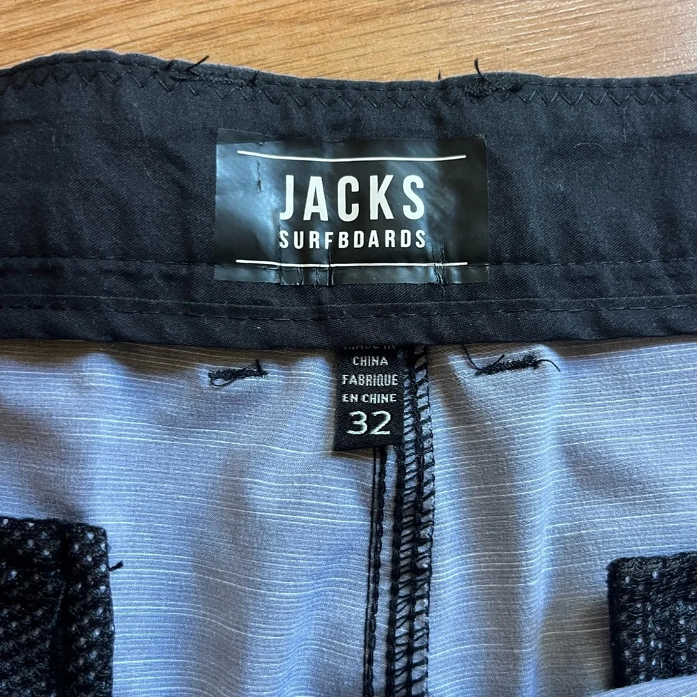 Jacks Surfboards Men’s Gray Hybrid Shorts Size 32